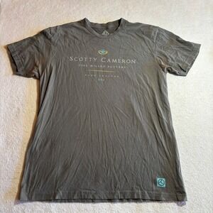Scotty Cameron Fine Milled Putters T Shirt Men's Size S USA Made Golf